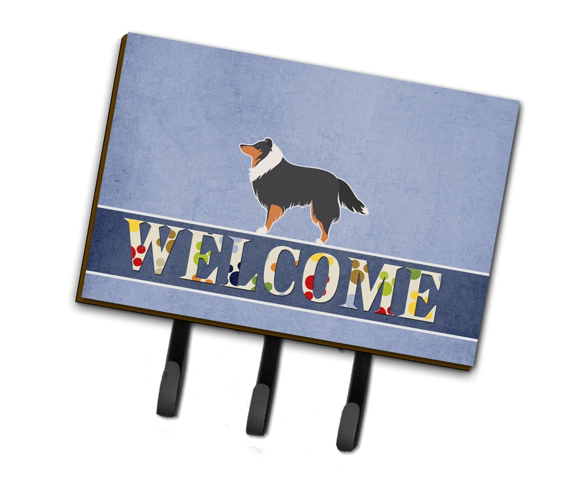 BB5534TH68 Sheltie & Shetland Sheepdog Welcome Leash or Key Holder