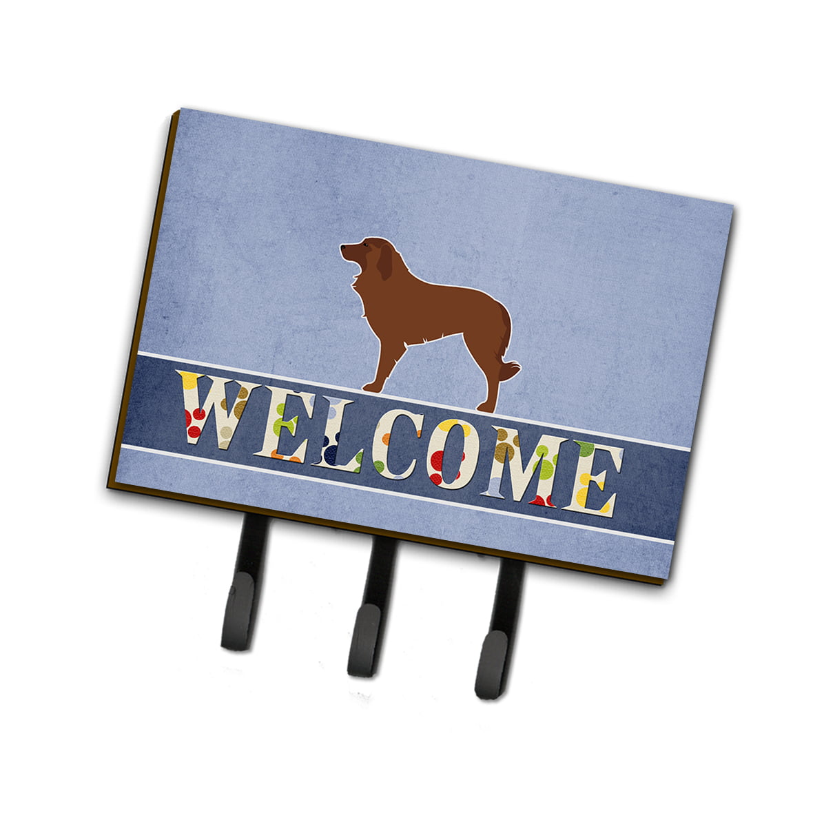 Portuguese Sheepdog Dog Welcome Leash or Key Holder