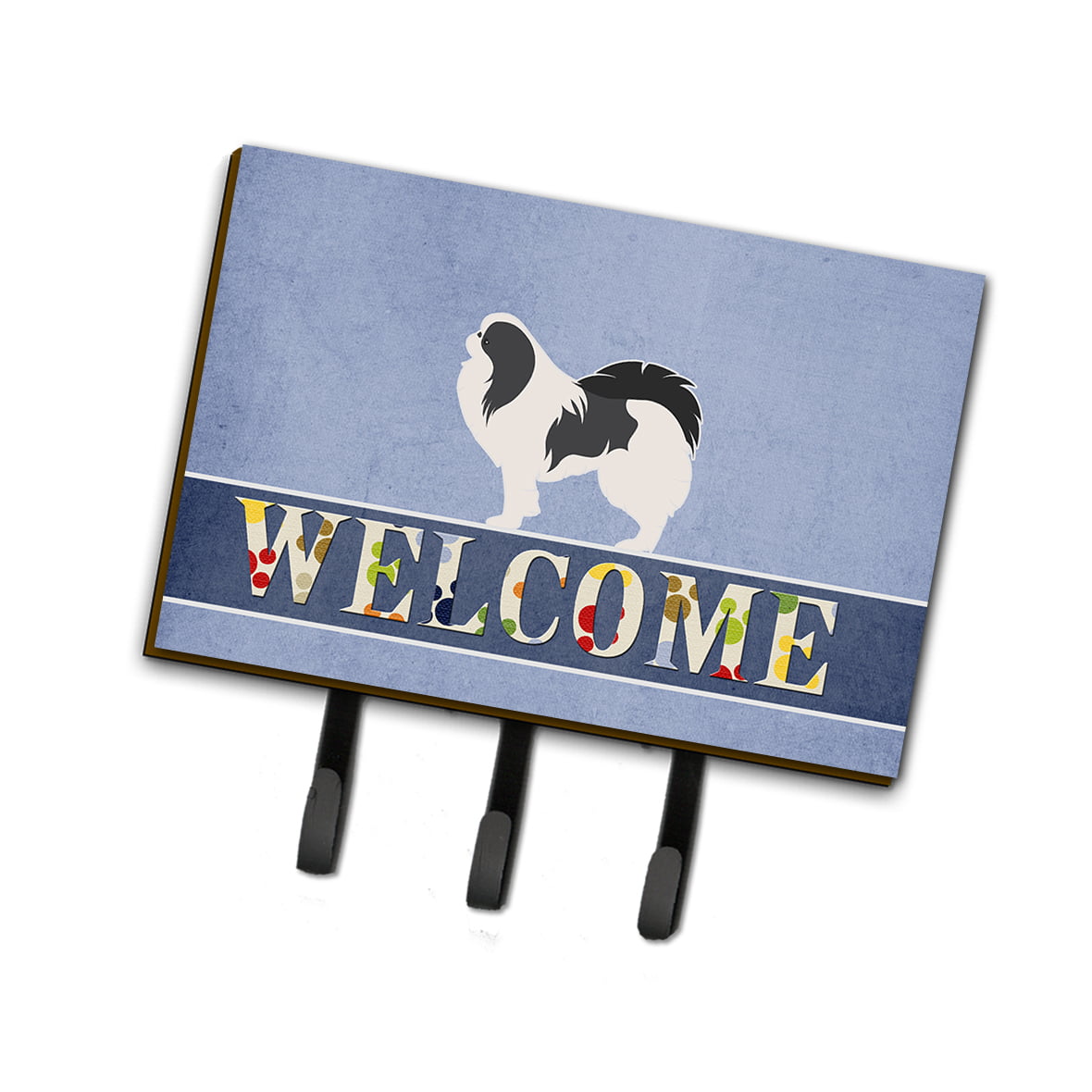 BB5541TH68 Japanese Chin Welcome Leash or Key Holder