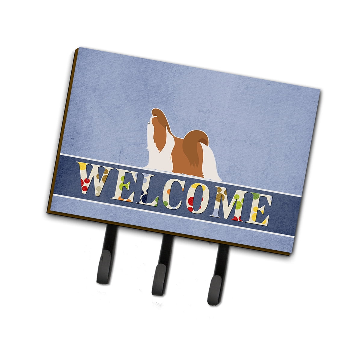 BB5550TH68 Shih Tzu Welcome Leash or Key Holder