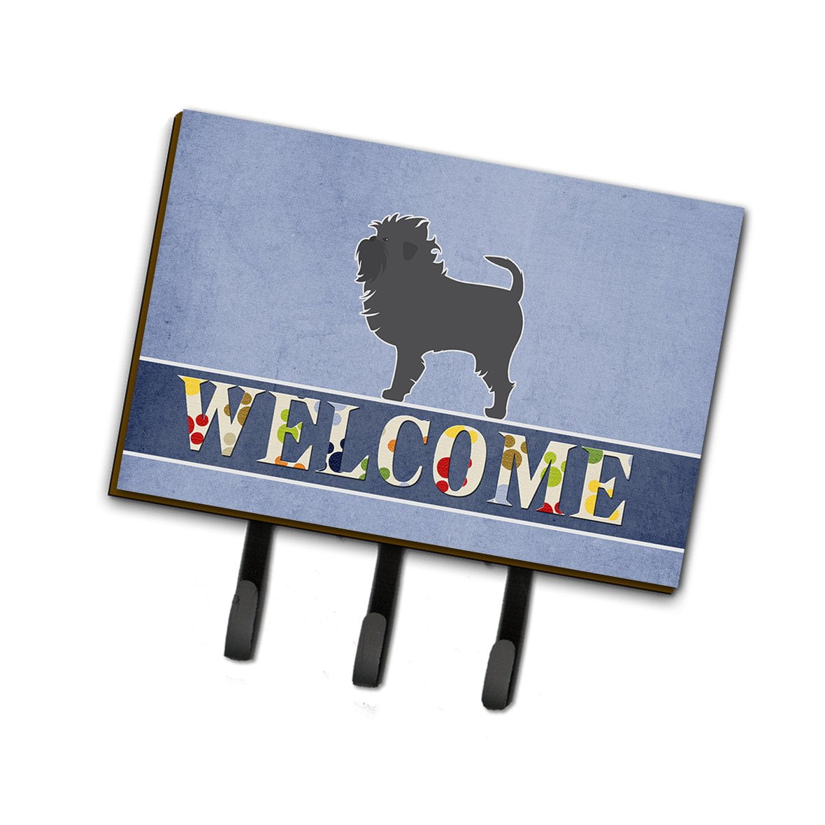 BB5552TH68 Affenpinscher Welcome Leash or Key Holder