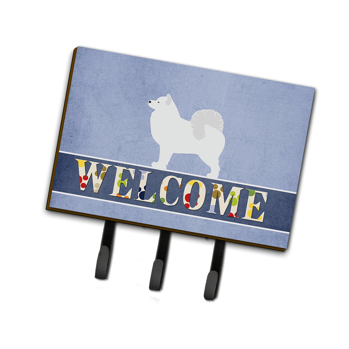 BB5563TH68 Samoyed Welcome Leash or Key Holder