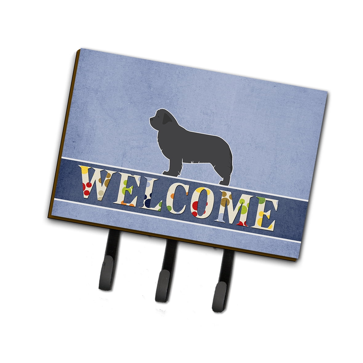 BB5568TH68 Newfoundland Welcome Leash or Key Holder