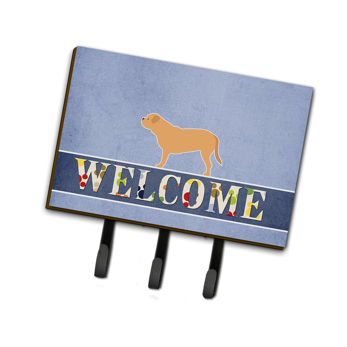 BB5574TH68 Dogue De Bordeaux Welcome Leash or Key Holder