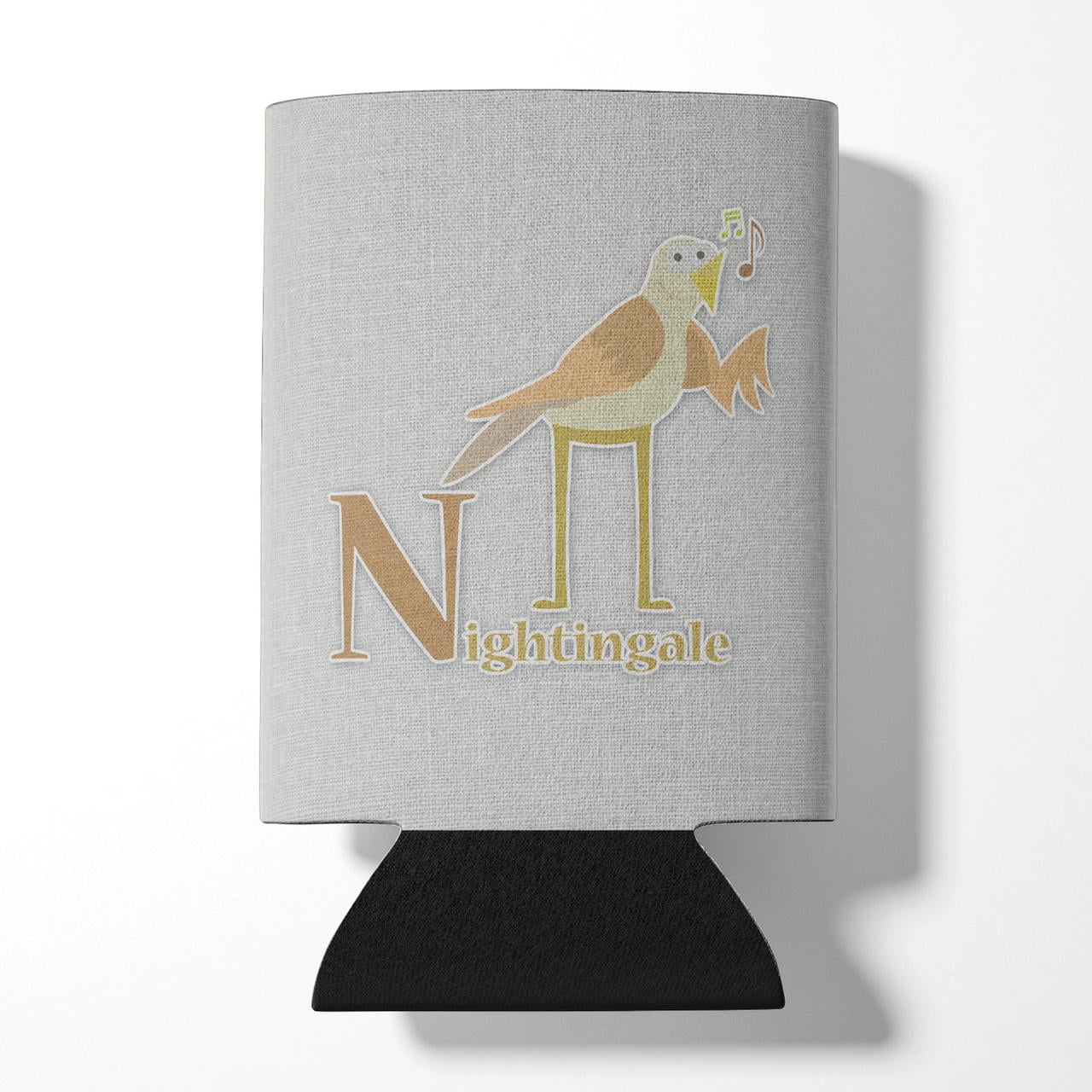 BB5739CC Alphabet N for Nightingale Can or Bottle Hugger