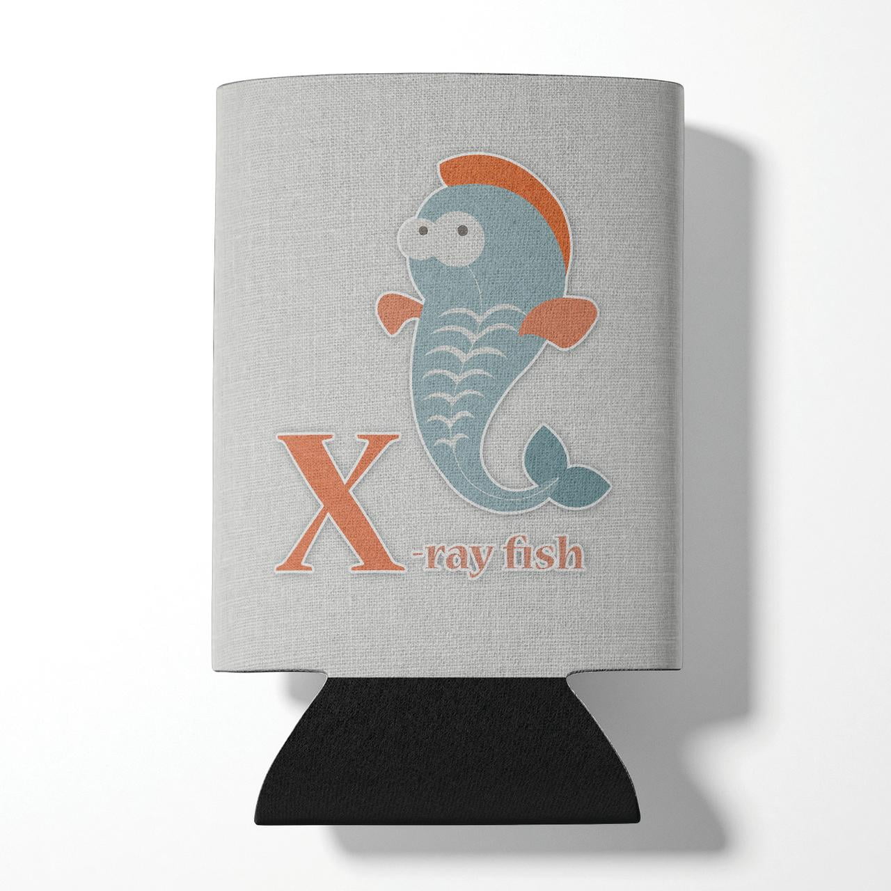BB5749CC Alphabet X for Xray Fish Can or Bottle Hugger