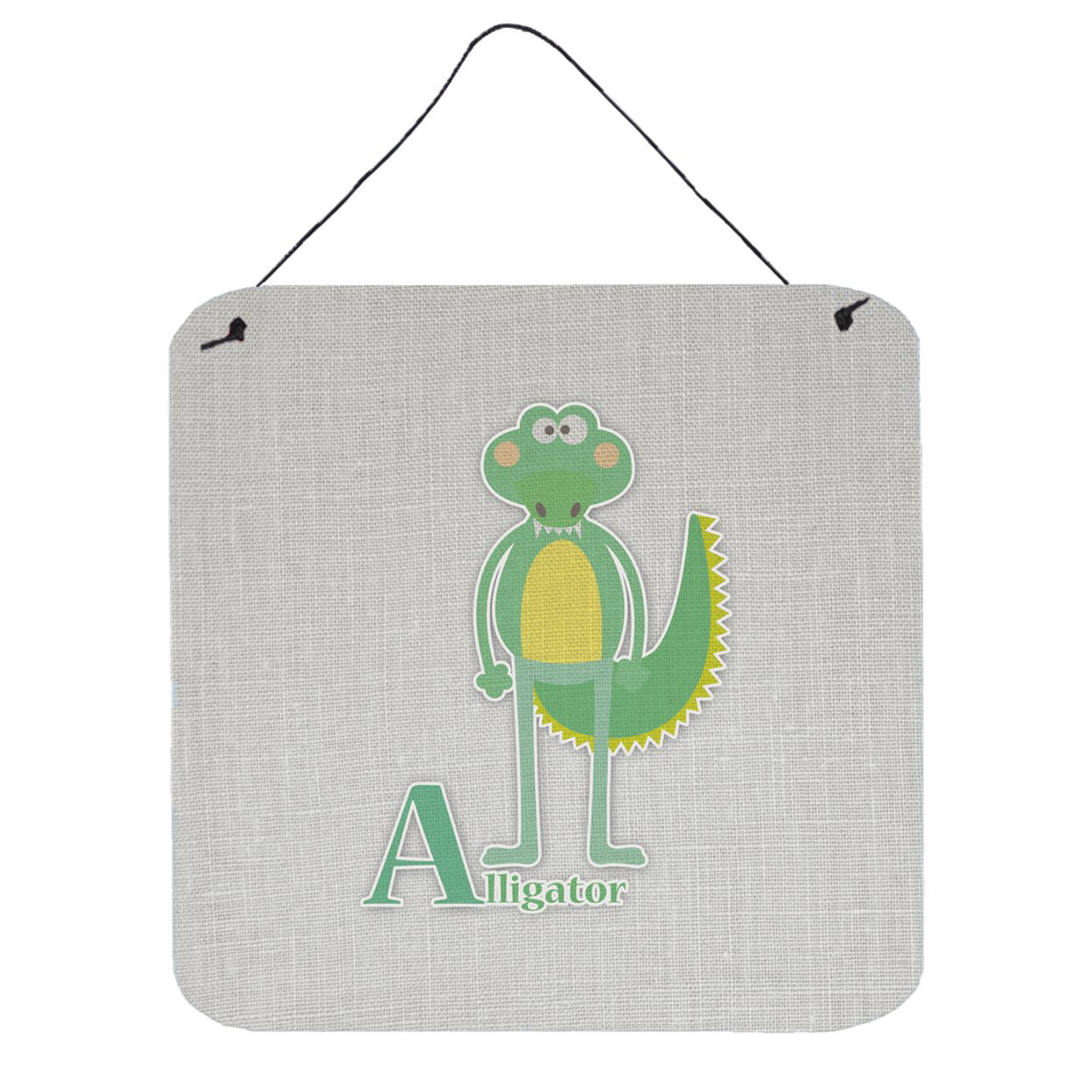 BB5726DS66 Alphabet A for Alligator Wall or Door Hanging Prints