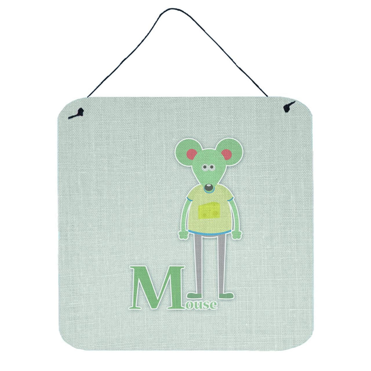 BB5738DS66 Alphabet M for Mouse Wall or Door Hanging Prints