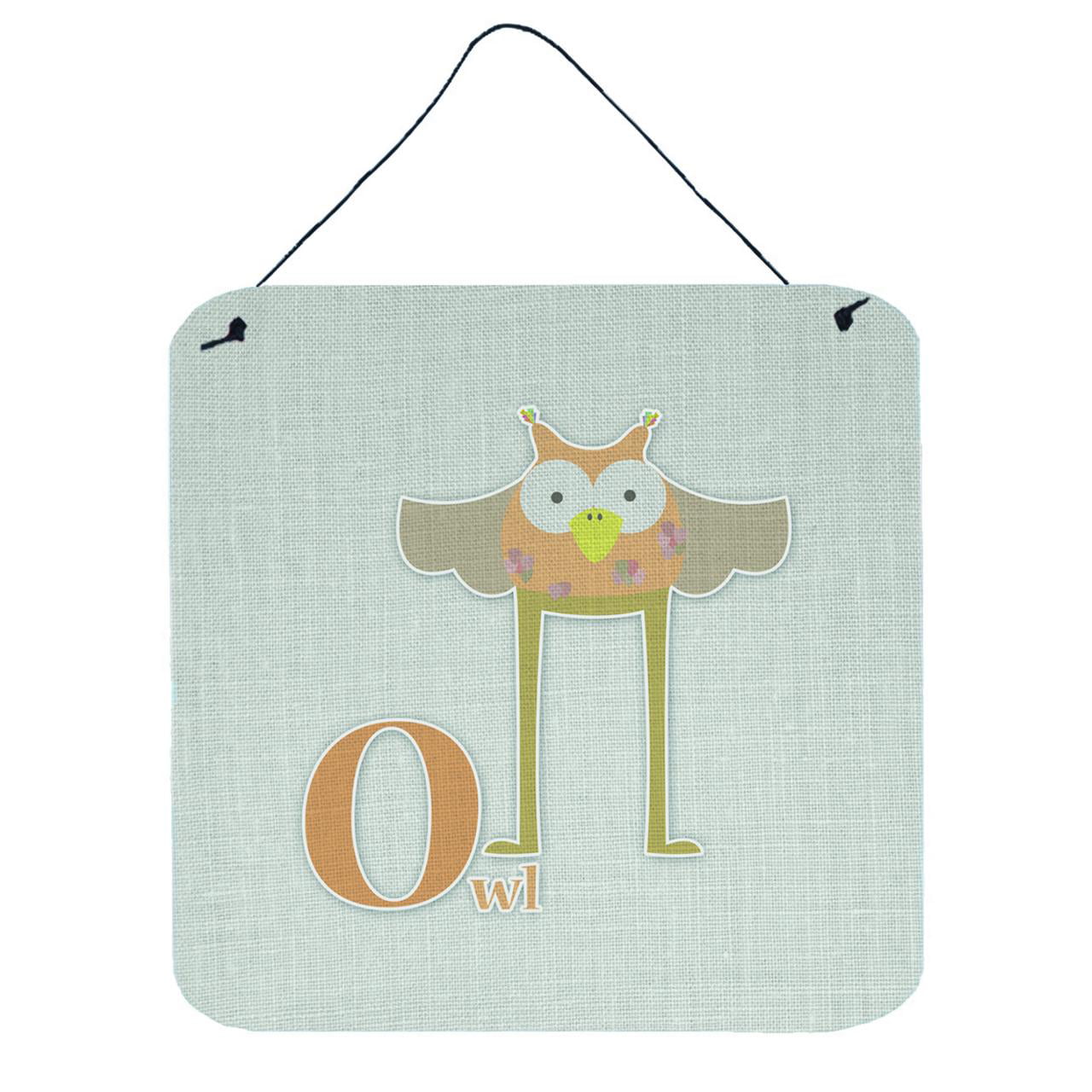 BB5740DS66 Alphabet O for Owl Wall or Door Hanging Prints
