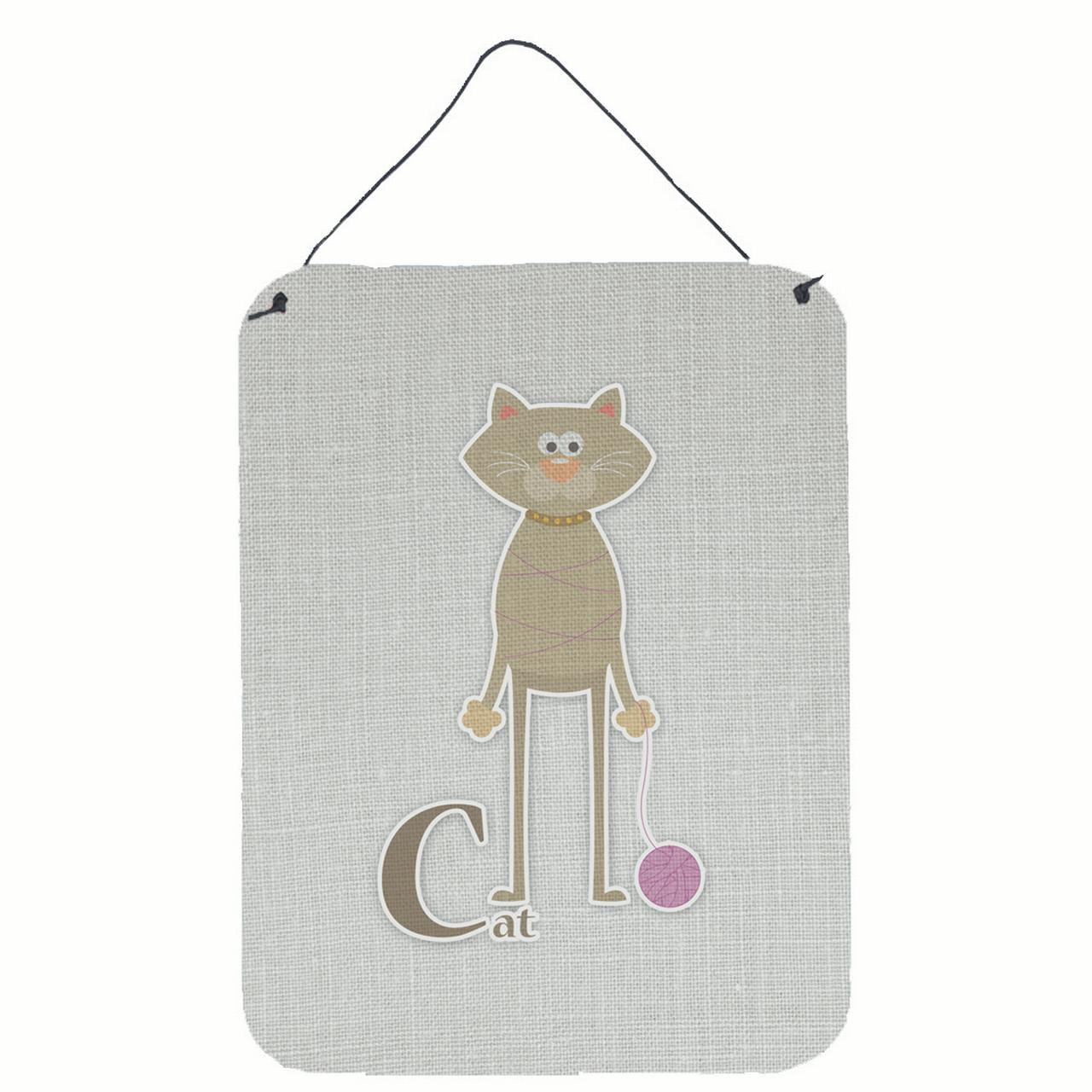 Alphabet C for Cat Wall or Door Hanging Prints