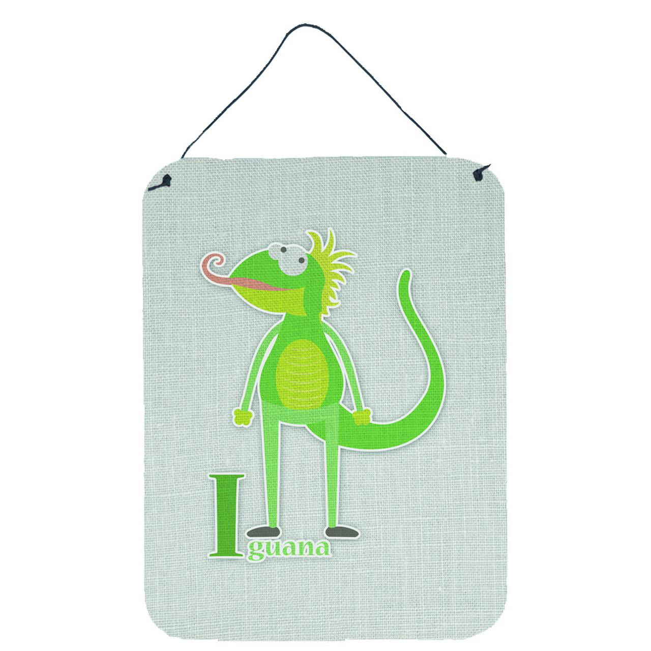 Alphabet I for Iguana Wall or Door Hanging Prints