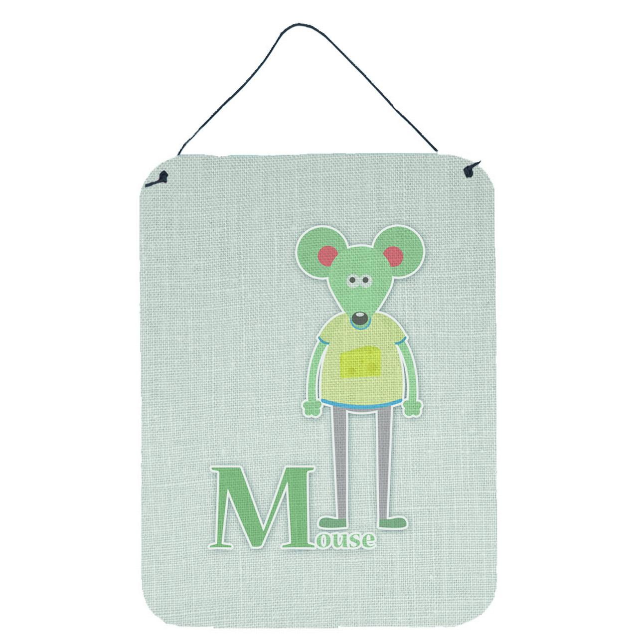 Alphabet M for Mouse Wall or Door Hanging Prints