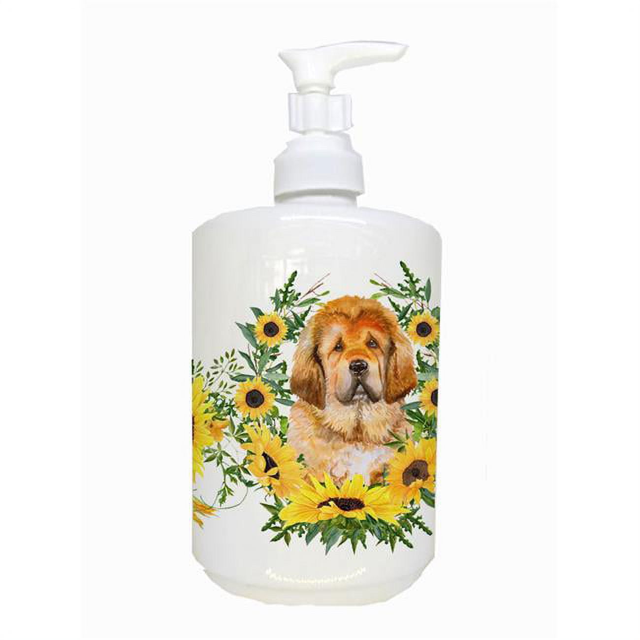 CK2913SOAP Tibetan Mastiff Ceramic Soap Dispenser