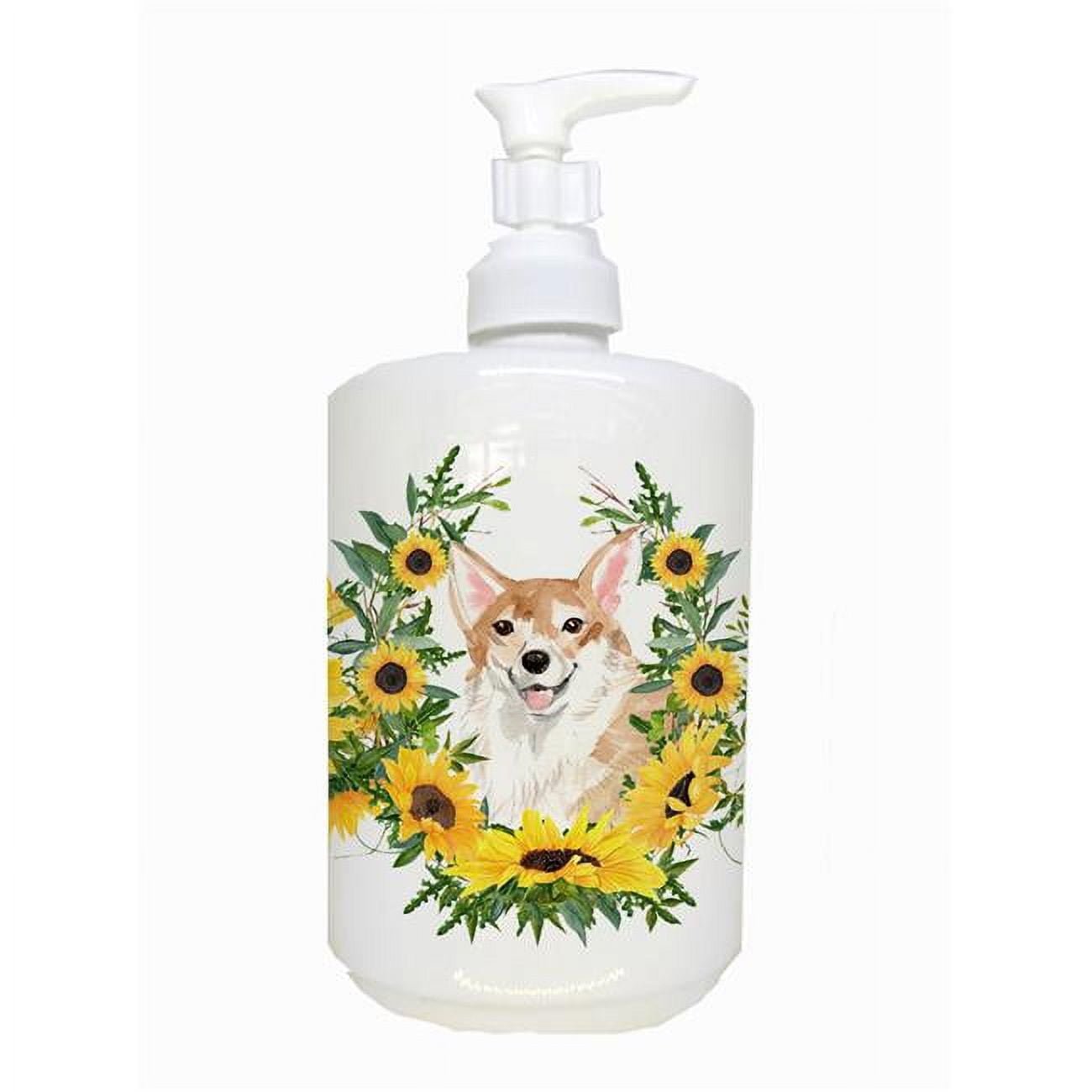 CK2943SOAP Corgi Ceramic Soap Dispenser