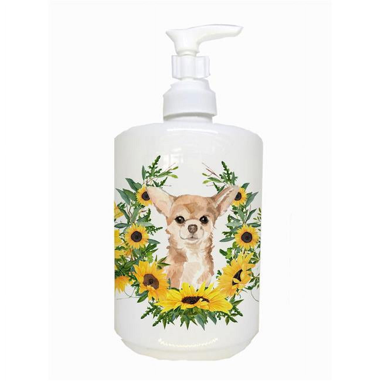 CK2945SOAP Chihuahua Ceramic Soap Dispenser