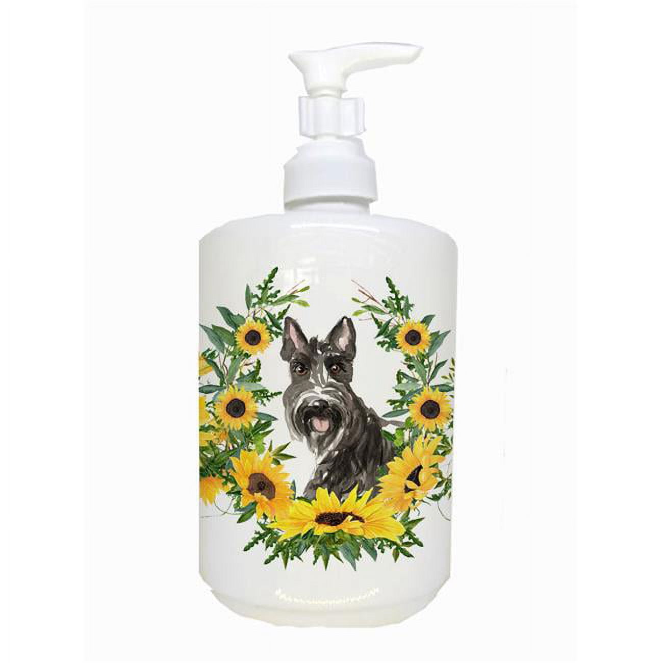 CK2963SOAP Scottish Terrier Ceramic Soap Dispenser