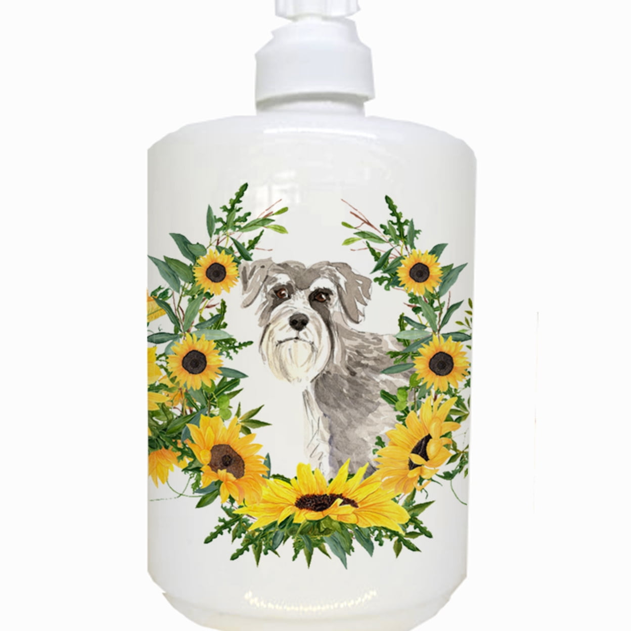 Schnauzer No.1 Ceramic Soap Dispenser