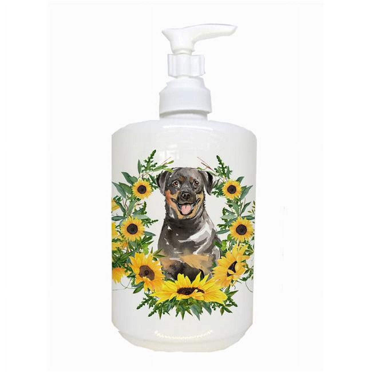 CK2966SOAP Rottweiler Ceramic Soap Dispenser
