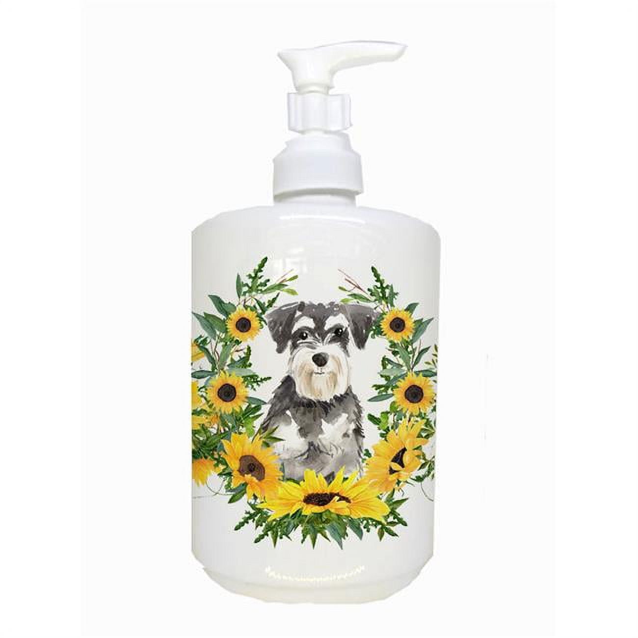 CK2968SOAP Schnauzer No.2 Ceramic Soap Dispenser
