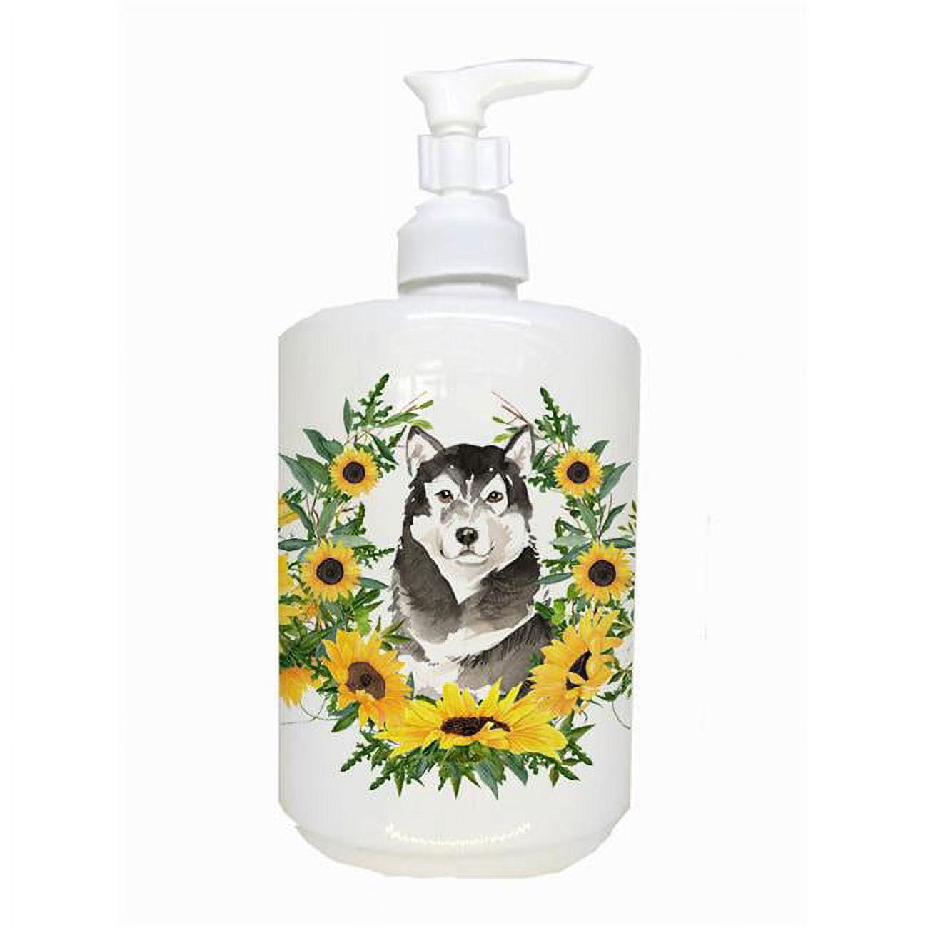 CK2970SOAP Alaskan Malamute Ceramic Soap Dispenser