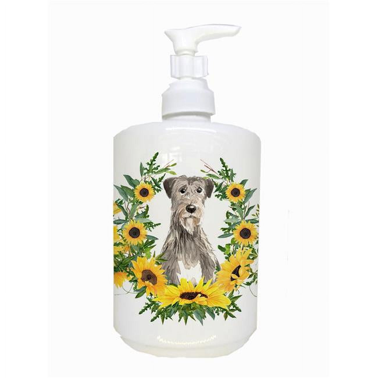 CK2974SOAP Irish Wolfhound Ceramic Soap Dispenser