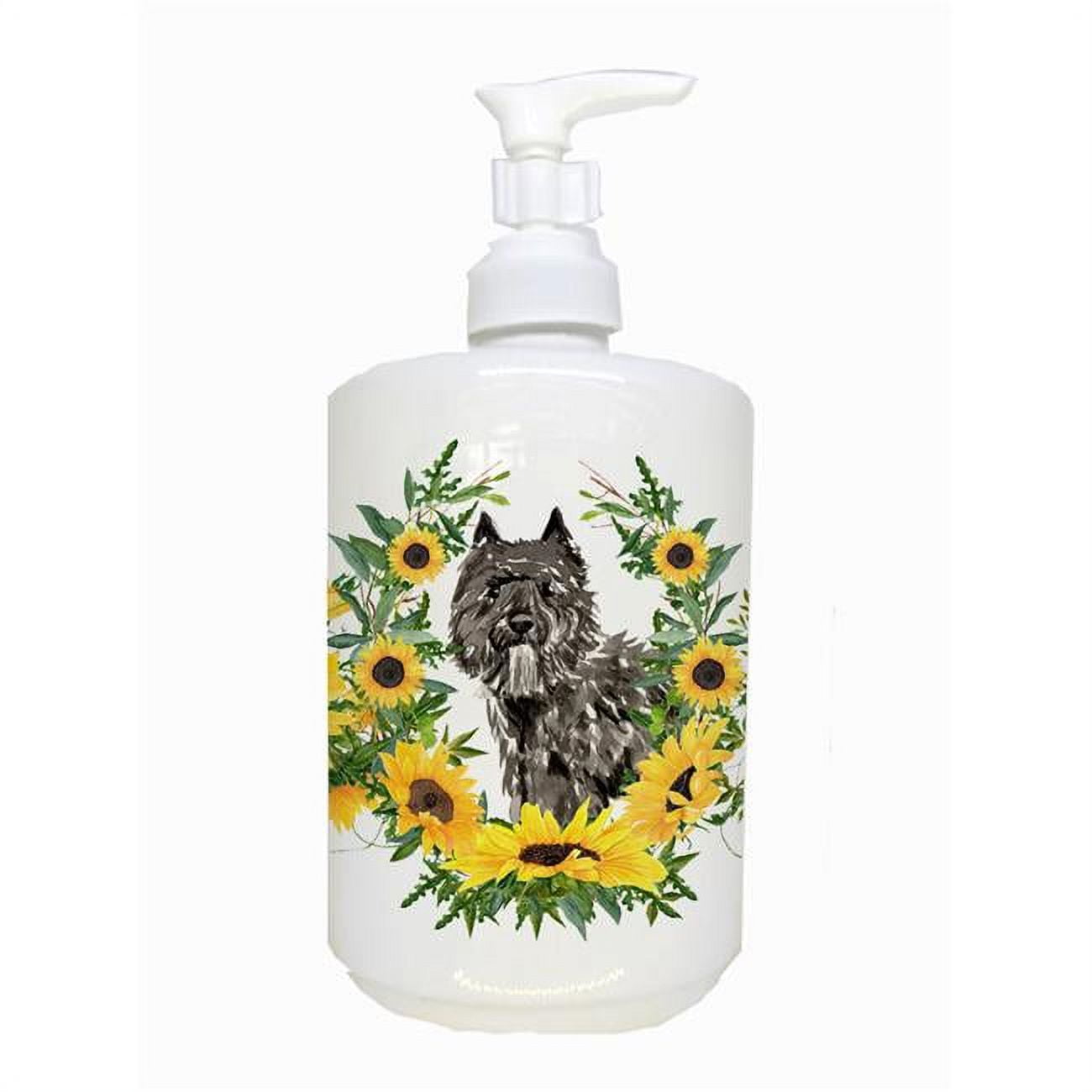 CK2983SOAP Bouvier Des Flandres Ceramic Soap Dispenser