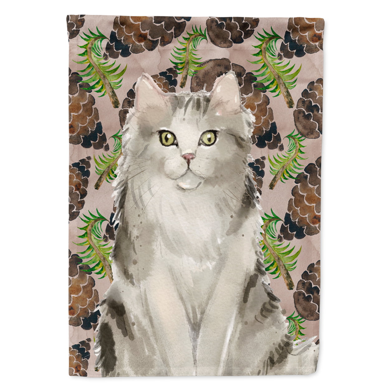 Ragamuffin Pine Cones Garden Size Flag