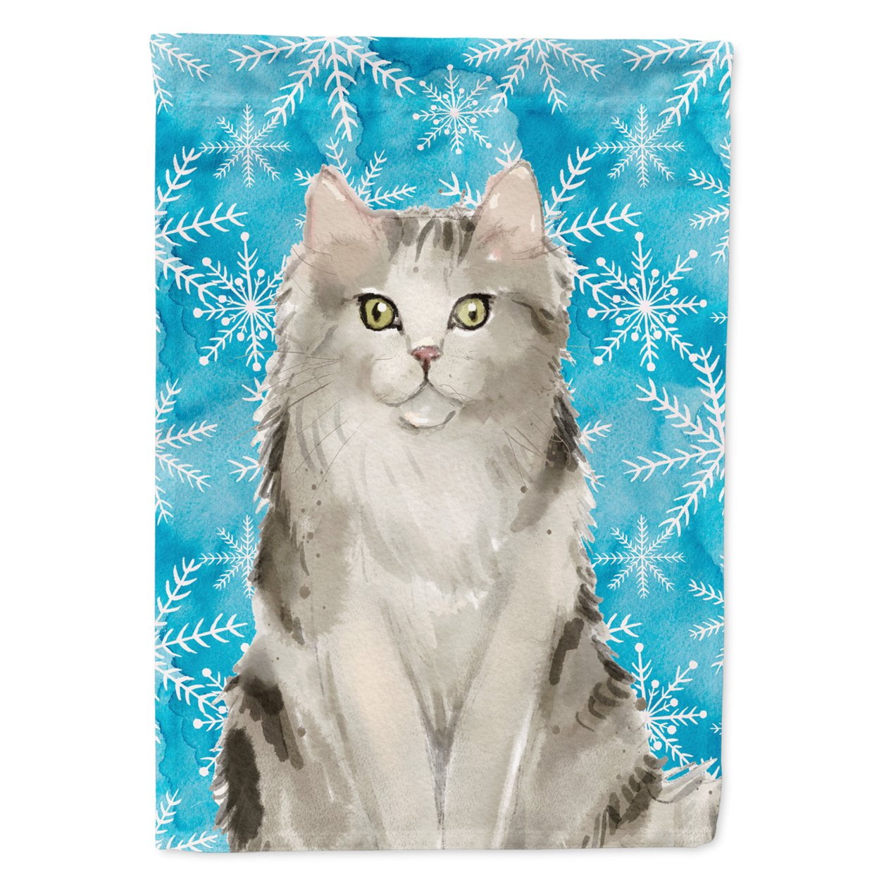 Ragamuffin Winter Snowflake Garden Size Flag
