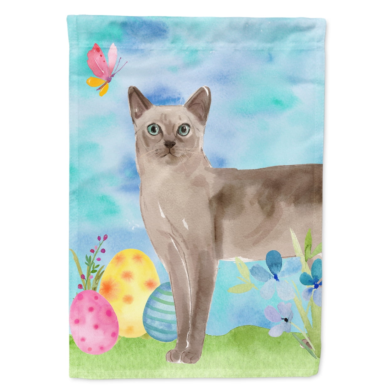 CK3146GF Tonkinese Easter Eggs Garden Size Flag