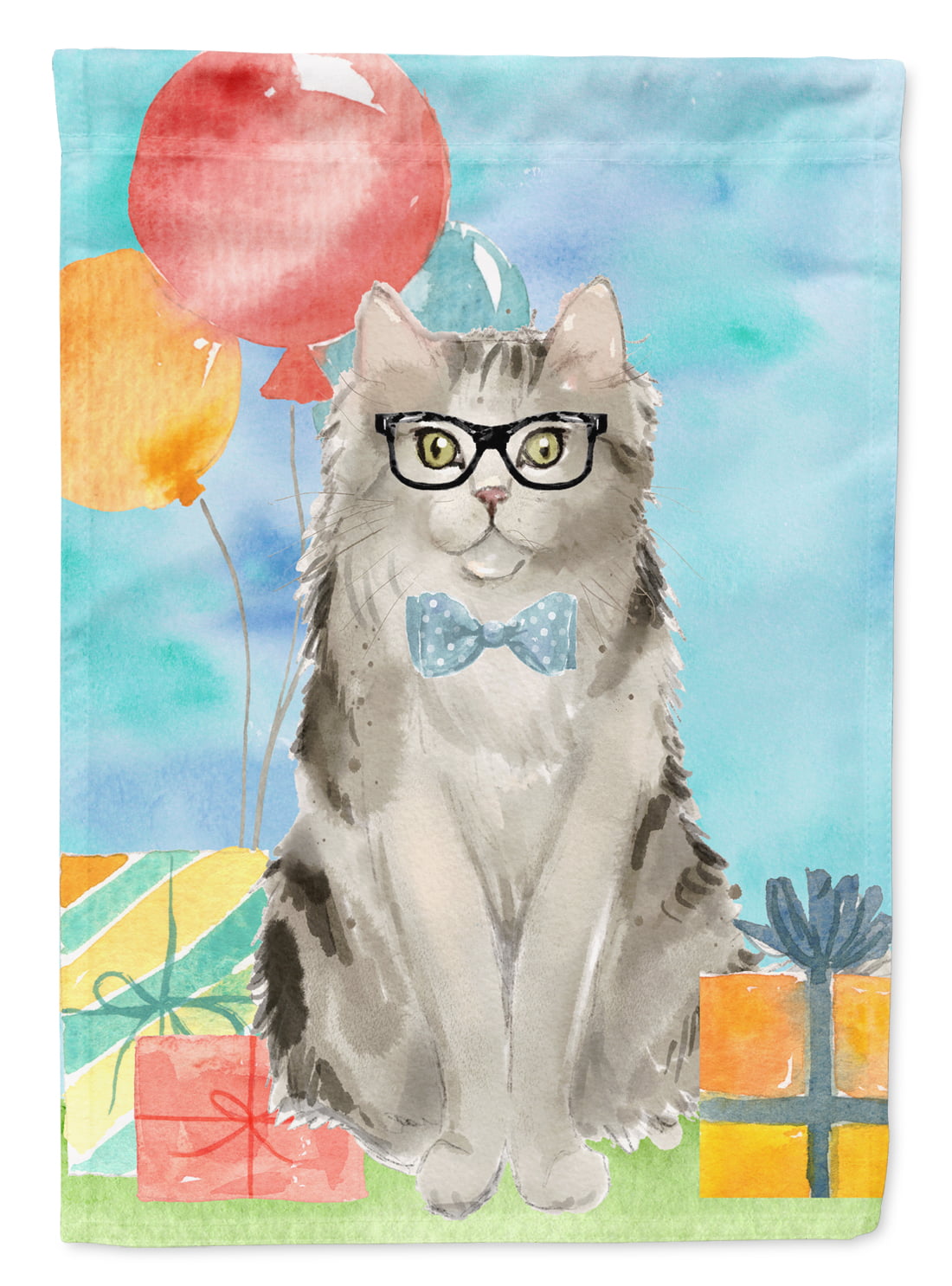 Ragamuffin Happy Birthday Garden Size Flag