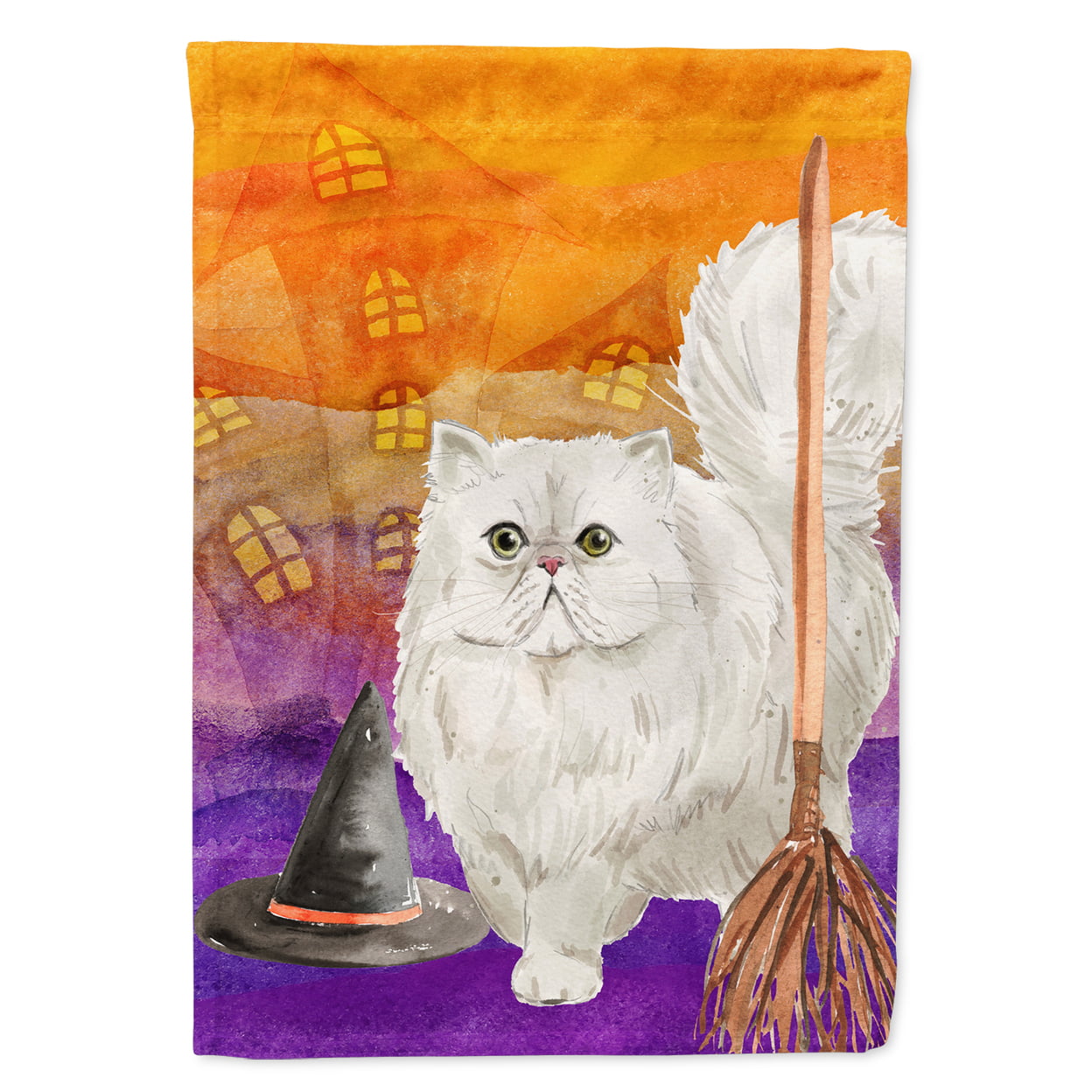 Persian Halloween Garden Size Flag