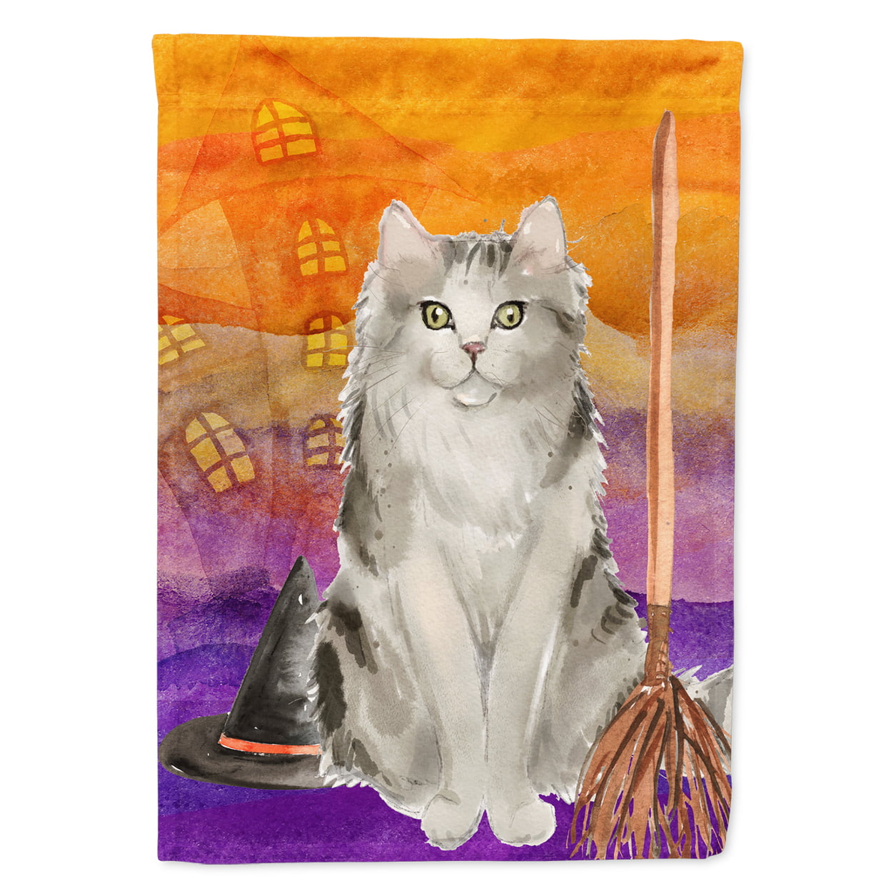 Ragamuffin Halloween Garden Size Flag