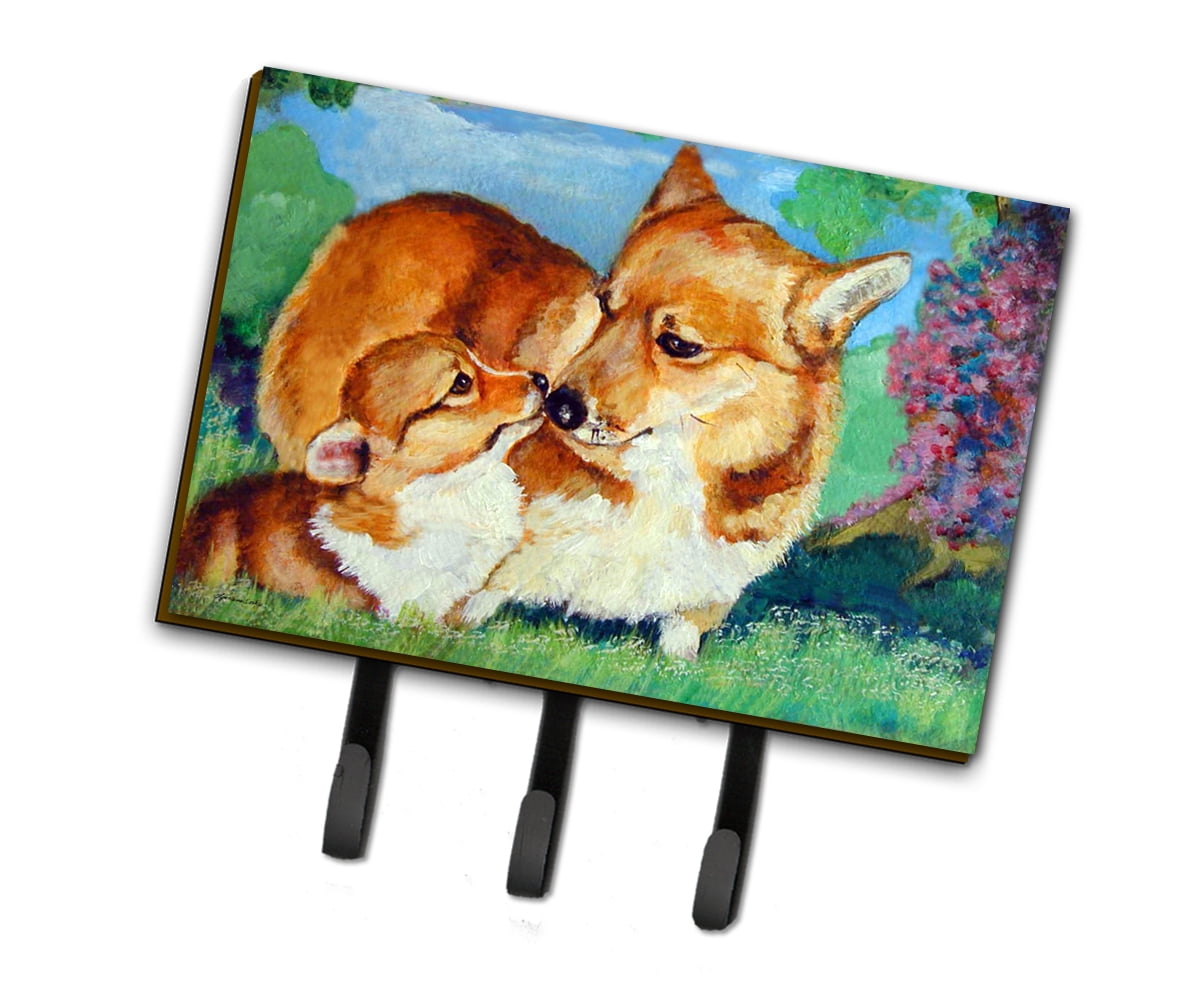 Corgi Mommas Love Leash or Key Holder