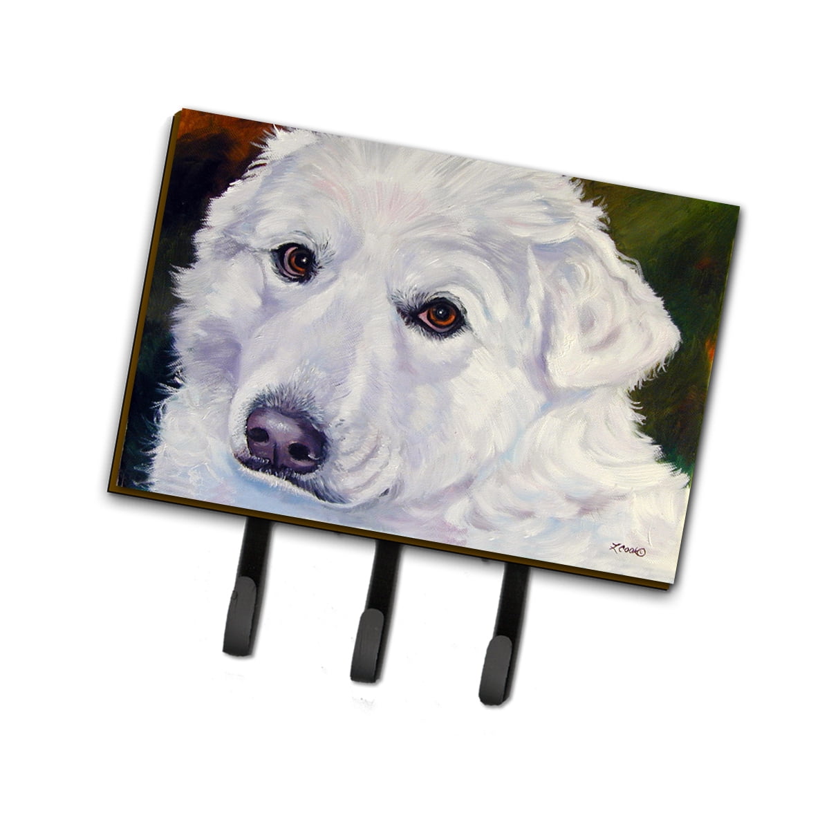 Great Pyrenees Contemplation Leash or Key Holder
