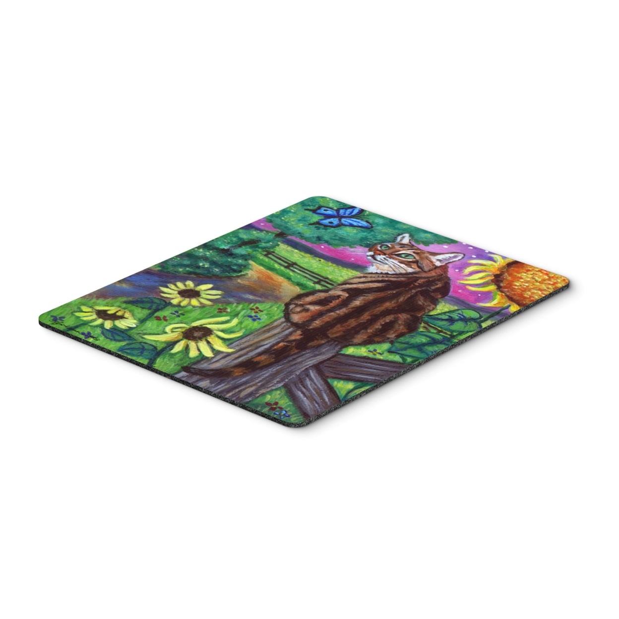 Bengal Cat Mouse Pad, Hot Pad or Trivet