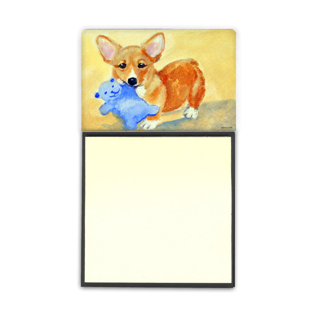 7432SN Corgi & Teddy Bear Sticky Note Holder