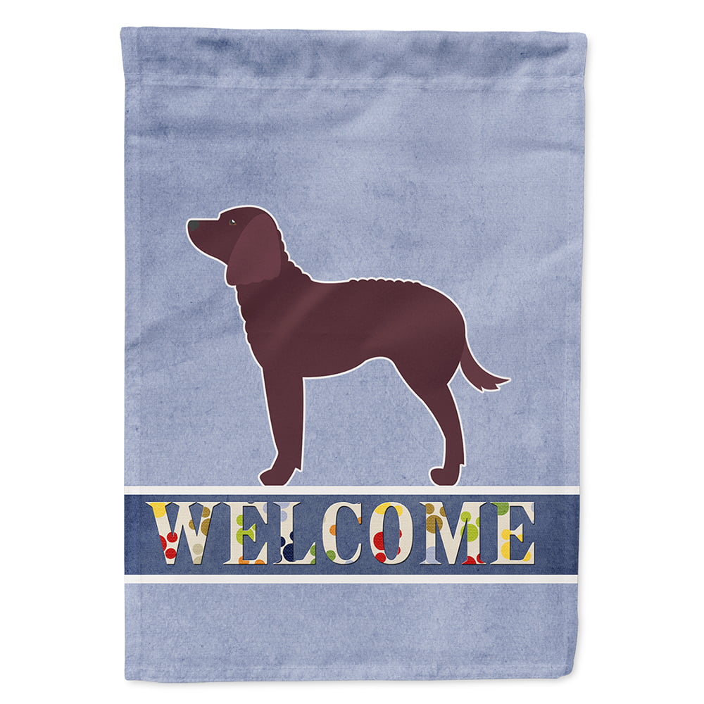 American Water Spaniel Welcome Flag Canvas House Size