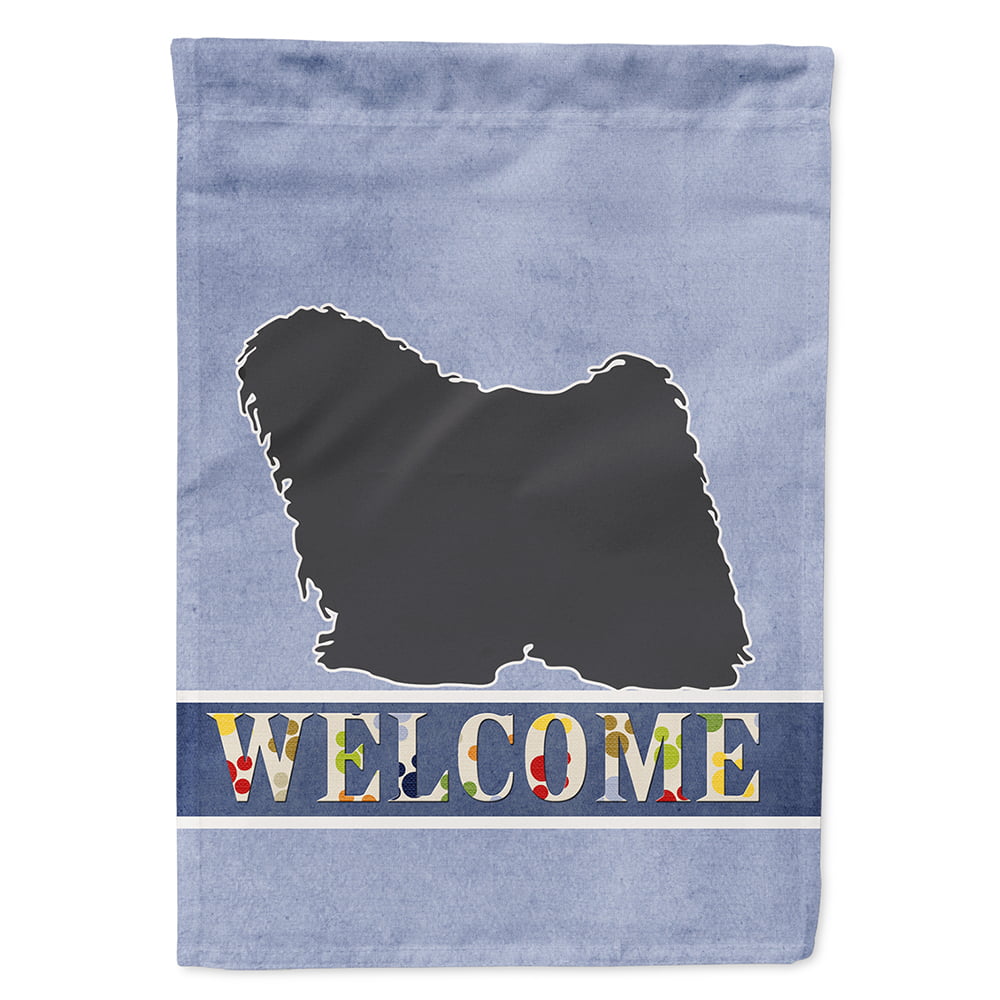Puli Welcome Flag Canvas House Size