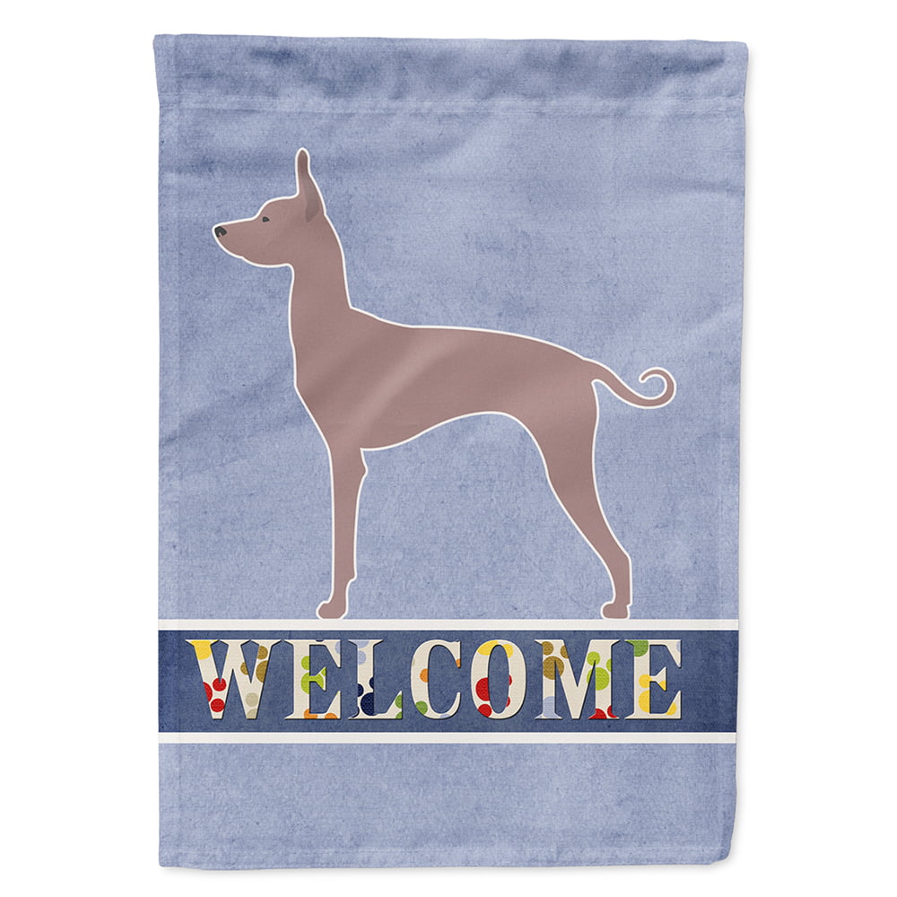 Dogo Argentino Welcome Flag Canvas House Size