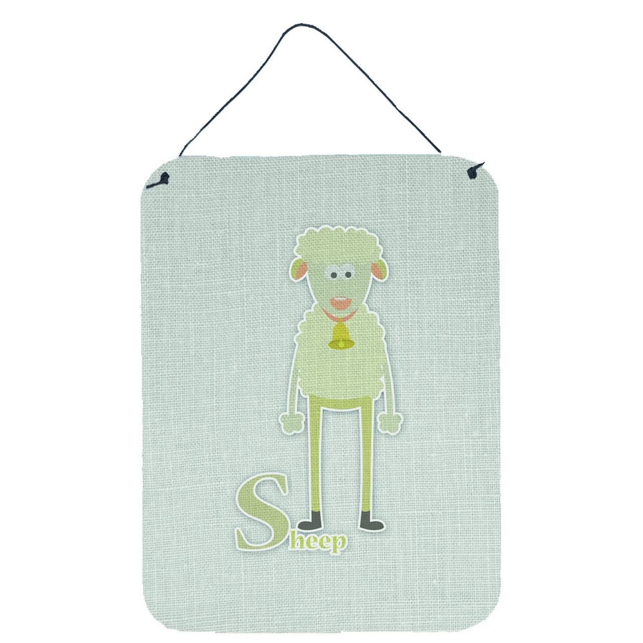Alphabet S for Sheep Wall or Door Hanging Prints