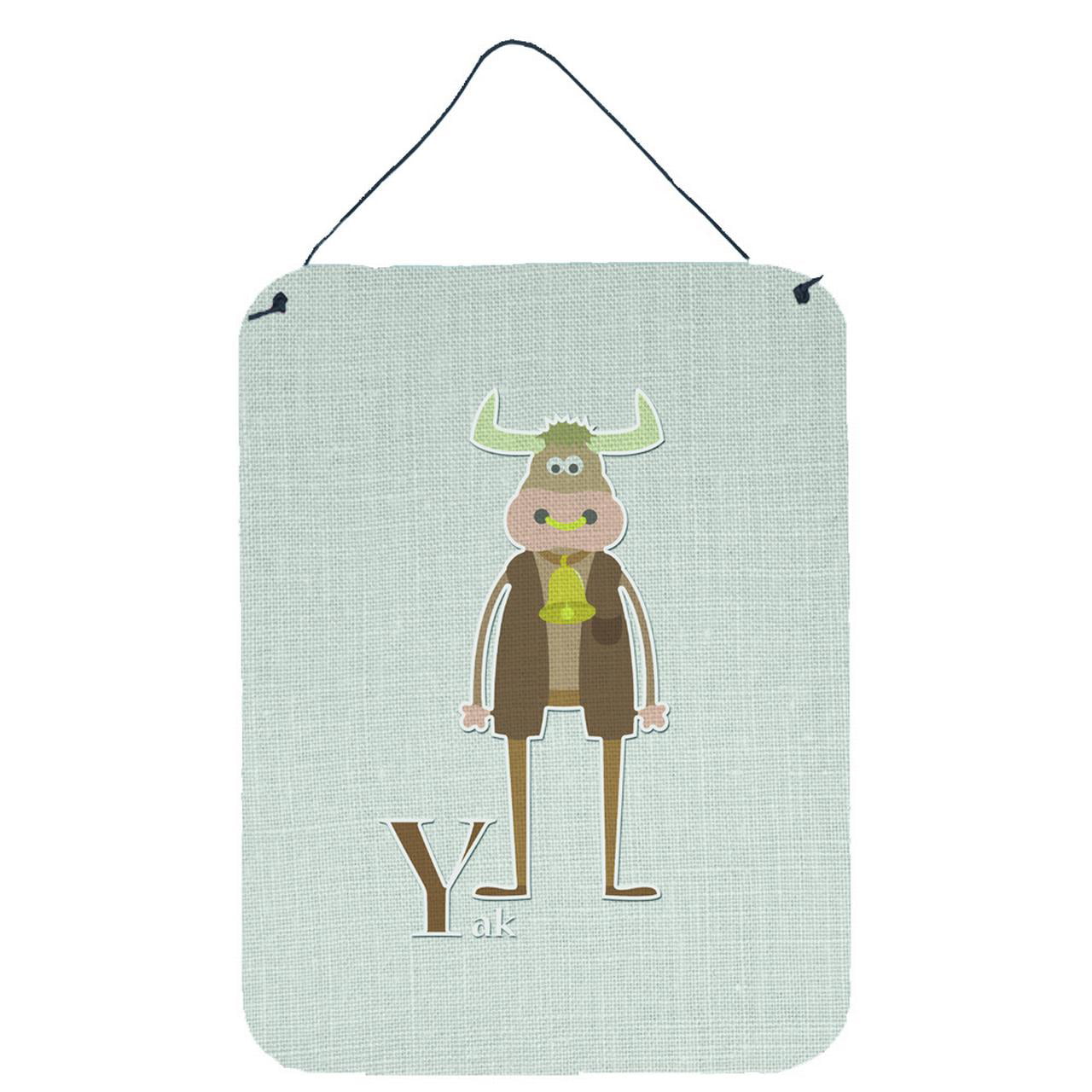 Alphabet Y for Yak Wall or Door Hanging Prints