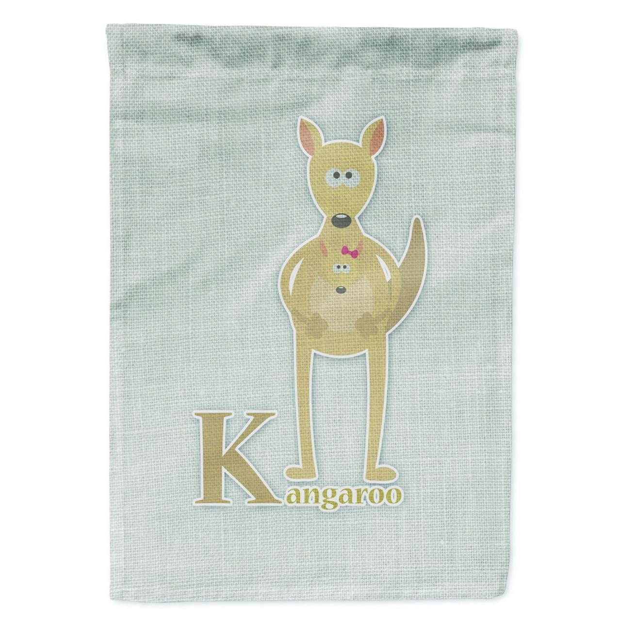 BB5736GF Alphabet K for Kangaroo Garden Size Flag