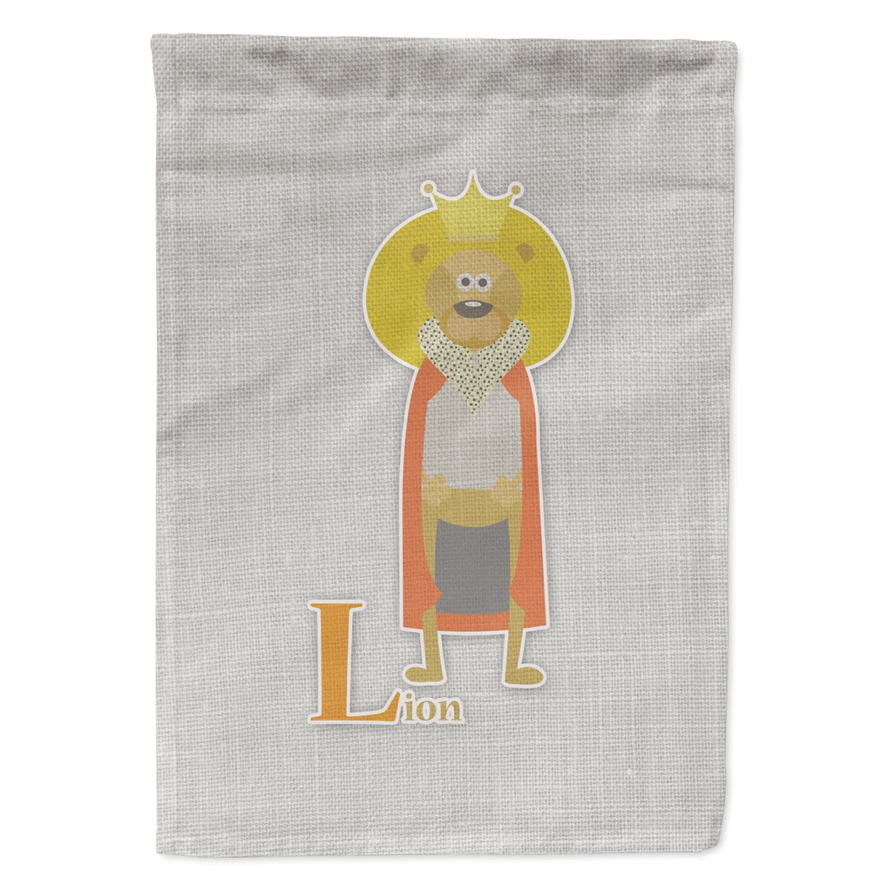 Alphabet L for Lion Garden Size Flag
