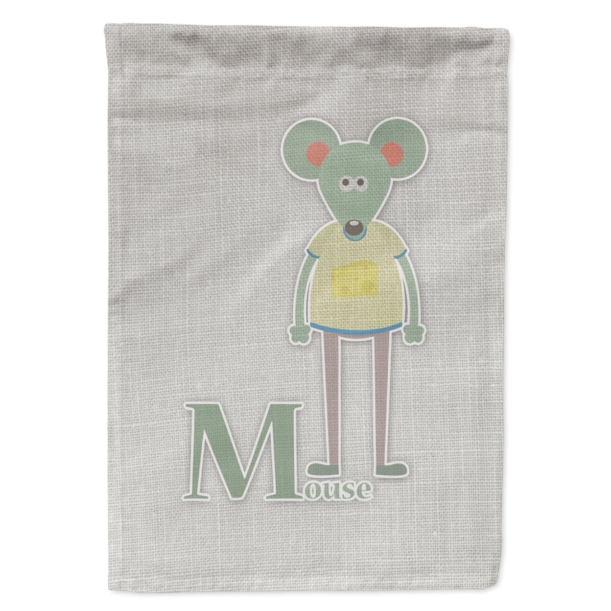 Alphabet M for Mouse Garden Size Flag