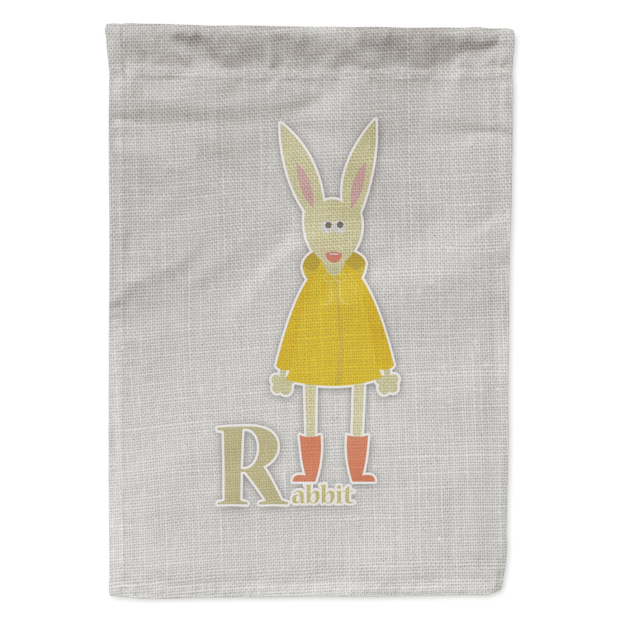 Alphabet R for Rabbit Garden Size Flag