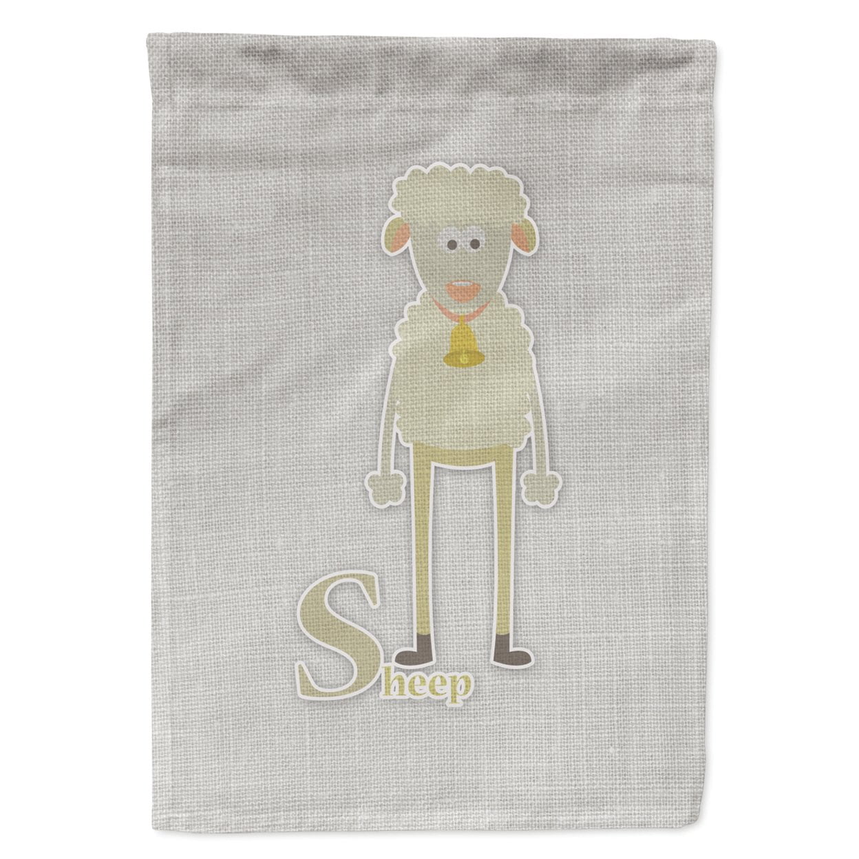 Alphabet S for Sheep Garden Size Flag