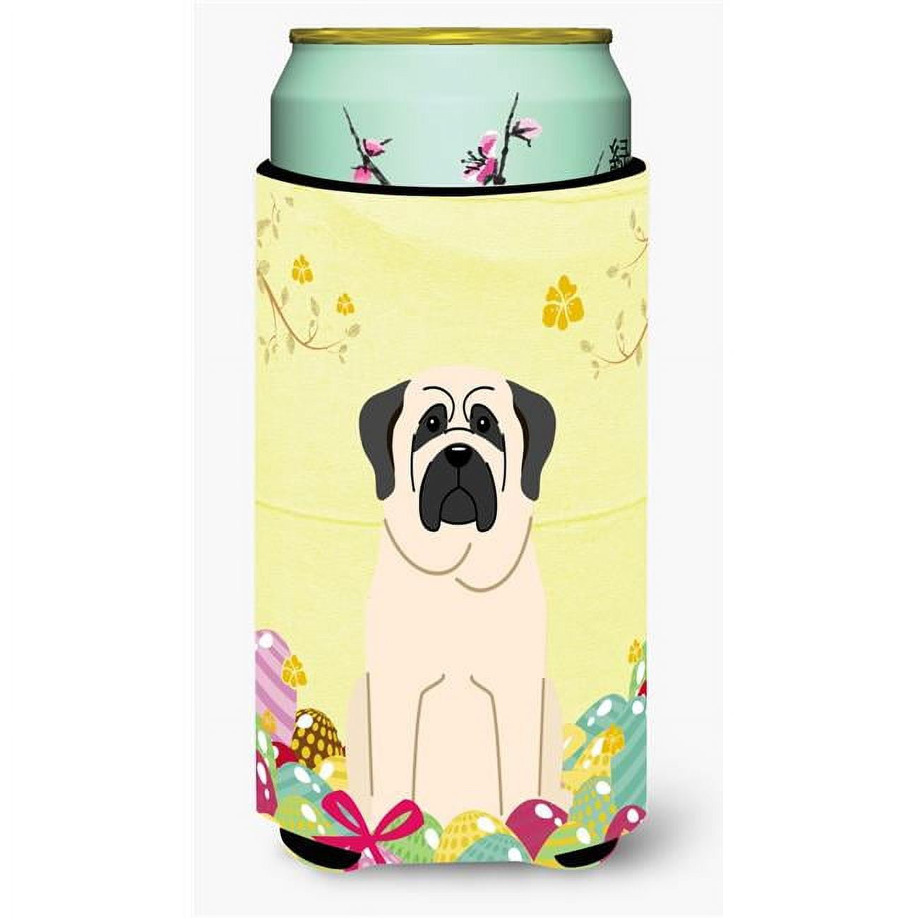 Easter Eggs Mastiff White Tall Boy Beverage Insulator Hugger