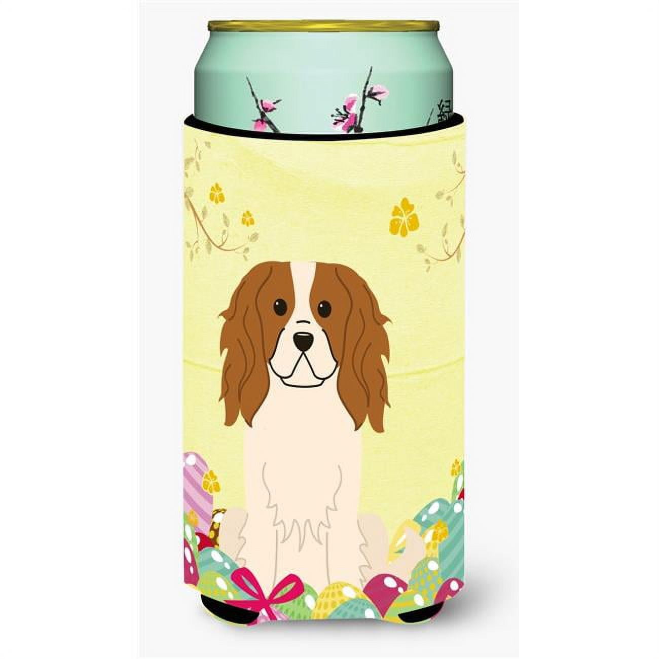 Easter Eggs Cavalier Spaniel Tall Boy Beverage Insulator Hugger