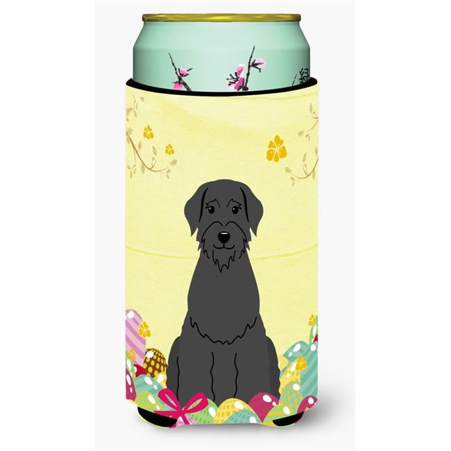 Easter Eggs Giant Schnauzer Tall Boy Beverage Insulator Hugger