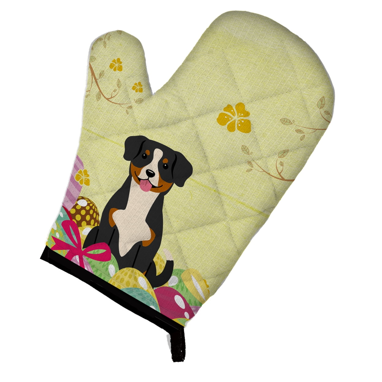 BB6038OVMT Easter Eggs Entlebucher Oven Mitt